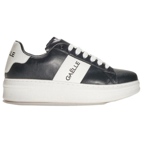 Sneakers Uomo in ecopelle Nero Gaelle- Francavilla Moda